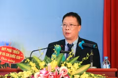 Viện sỹ Châu Văn Minh, Chủ tịch Viện Hàn lâm Khoa học và Công nghệ Việt Nam. (Ảnh: Anh Tuấn/TTXVN)