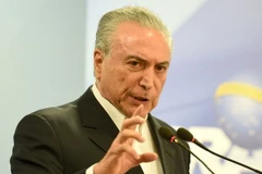 Tổng thống Brazil Michel Temer. (Nguồn: AFP/TTXVN)