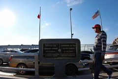 Biên giới Mexico-Mỹ. (Nguồn: EPA/TTXVN)