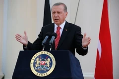 Tổng thống Thổ Nhĩ Kỳ Recep Tayyip Erdogan. (Nguồn: EPA/TTXVN)