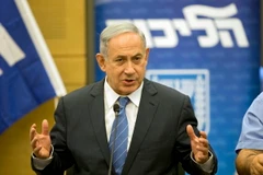 Thủ tướng Israel Benjamin Netanyahu. (Nguồn: EPA/TTXVN)