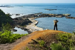 Một góc đảo Lý Sơn. (Ảnh: Minh Đức/TTXVN)