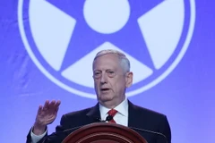 Bộ trưởng Quốc phòng Mỹ Jim Mattis. (Ảnh: AFP/TTXVN)