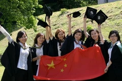 Sinh viên tại Trung Quốc. (Nguồn: china.org)