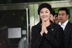 Cựu Thủ tướng Yingluck Shinawatra. (Ảnh: AFP/TTXVN)