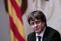Thủ hiến vùng Catalunya Carles Puigdemont. (Ảnh: AFP/TTXVN)