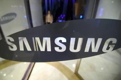 Biểu tượng Samsung tại văn phòng ở thủ đô Seoul, Hàn Quốc ngày 31/10 vừa qua. (Ảnh: AFP/TTXVN)