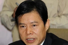 Bộ trưởng Thương mại Trung Quốc Chung Sơn. (Ảnh: AFP/TTXVN)