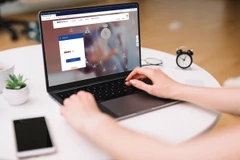 Ngân hàng điện tử BIDV iBank. (Ảnh: Vietnam+)