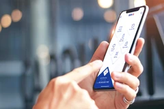 BIDV giảm hơn 70% phí giao dịch chuyển tiền điện tử. (Ảnh: CTV/Vietnam+)