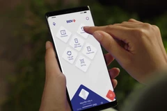 BIDV phát triển nhiều dịch vụ công nghệ hiện đại phục vụ khách hàng. (Ảnh: Vietnam+)