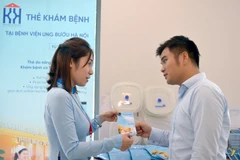 VietinBank triển khai dịch vụ Thanh toán trực tuyến qua thẻ khám chữa bệnh - giải pháp thanh toán hiện đại, mang tới nhiều tiện ích cho bệnh nhân và bệnh viện. (Ảnh:Vietnam+)