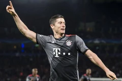 Cầu thủ Lewandowski. (Nguồn: AFP)