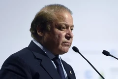 Thủ tướng Pakistan Nawaz Sharif. (Nguồn: AFP/TTXVN)