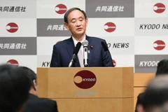 Chánh Văn phòng Nội các Nhật Bản Yoshihide Suga. (Nguồn: Kyodo/TTXVN)