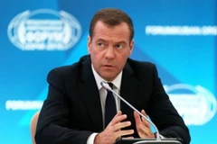 Thủ tướng Nga Dmitry Medvedev. (Nguồn: Sputnik/TTXVN)