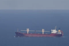 Tàu chở hàng Azara hướng tới cảng Pivdennyi của Ukraine ngày 22/9 (Ảnh: AFP/TTXVN)