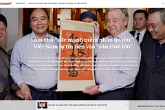 Megastory: “Làm chủ “sức mạnh mềm” nhân quyền: Việt Nam tự tin tiến vào “sân chơi lớn” của nhóm tác giả Hùng Võ-Thanh Trà (Báo Điện tử VietnamPlus).