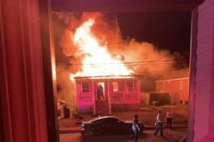 Hiện trường vụ cháy nhà. (Nguồn: NOLA)