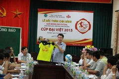 Khởi tranh giải bóng đá Futsal Thái Bình tranh cúp Đại Việt 2015