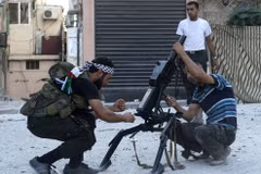 Một nhóm quân nổi dậy Syria. (Ảnh: Getty Images)