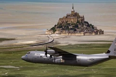 Máy bay C-130J Super Hercules của Mỹ. (Ảnh: AFP/TTXVN)