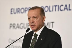 Tổng thống Thổ Nhĩ Kỳ Recep Tayyip Erdogan. (Ảnh: AFP/TTXVN)