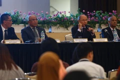 Họp báo công bố báo cáo về máy bay bị mất tích MH370. (Nguồn: The Guardian)