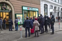 Hiện trường vụ việc. (Nguồn: Kurier)