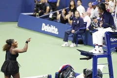 Cận cảnh giây phút Serena Williams "sôi máu" tại US Open. (Nguồn: Getty)