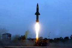 Tên lửa Prithvi-II của Ấn Độ. (Nguồn: The Hindu)