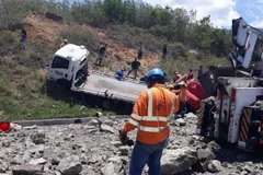 Hiện trường vụ tai nạn. (Nguồn: Archy Worldys)