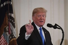 Tổng thống Mỹ Donald Trump. (Nguồn: THX/TTXVN)