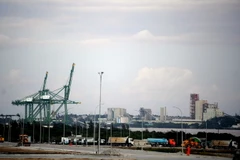 Quang cảnh khu công nghiệp Mariel, Cuba ngày 31/10/2017. (Nguồn: AFP/TTXVN)