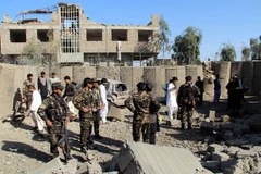 Hiện trường vụ tấn công của Taliban nhằm vào lực lượng cảnh sát Afghanistan. (Nguồn: NY Times)