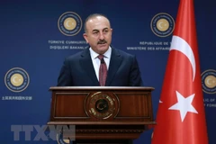 Ngoại trưởng Thổ Nhĩ Kỳ Mevlut Cavusoglu. (Nguồn: AFP/TTXVN)