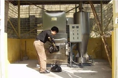 Lò đốt chất thải rắn độc hại VHI-18B. (Ảnh: iet.ac.vn)