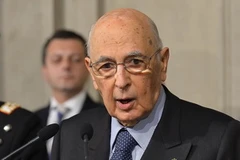 Tổng thống Italy Giorgio Napolitano đang tìm cách tháo gỡ bế tắc chính trị hiện nay ở Italy. (Nguồn: AFP/TTXVN)