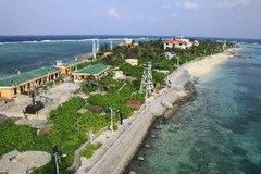 Đảo Nam Yết, quần đảo Trường Sa. Ảnh minh họa. (Ảnh: Trọng Đạt/TTXVN)