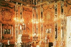 Căn phòng hổ phách. (Ảnh: TT&VH)