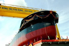 Tàu chở hàng rời trọng tải 34.000 tấn mang tên Inlaco Express. (Nguồn: vtvdanang.vn)