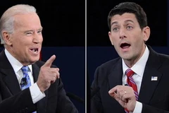 Hai ứng cử viên Phó Tổng thổng Mỹ, Joseph Biden và Paul Ryan. (Nguồn: AFP)