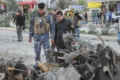 Một vụ đánh bom xe ở tại thành phố Kirkuk, cách thủ đô Baghdad 250km về phía bắc. (Nguồn: THX/TTXVN)