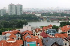 Một góc của khu đô thị Linh Đàm, phía Nam Hà Nội. (Ảnh: Bùi Tường/TTXVN)