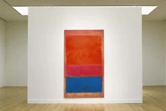 Bức tranh “Royal Red and Blue” của họa sỹ theo khuynh hướng biểu hiện trựu tượng Mark Rothko. (Nguồn: stardustmoderndesign.com)