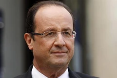 Tổng thống Pháp Francois Hollande. (Nguồn: Reuters) 