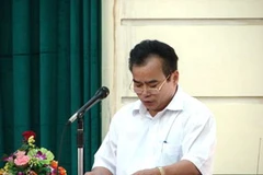 Ông Nguyễn Đình Nhương nguyên Bí thư Huyện ủy Quế Võ nhiệm kỳ 2010-2015 bị cho là đã có nhiều sai phạm trong công tác quản lý, lãnh đạo. (Nguồn: báo Bắc Ninh)