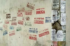 Rao vặt sai phép làm mất mỹ quan đô thị. (Nguồn: Internet)