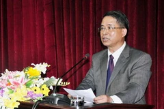 Ông Hà Văn Khoát, tân Bí thư Tỉnh ủy Bắc Kạn. (Nguồn: baobackan.org.vn)