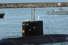 Tàu ngầm lớp Varshavyanka - phiên bản cải tiến của tàu ngầm lớp Kilo. (Nguồn: RIA)